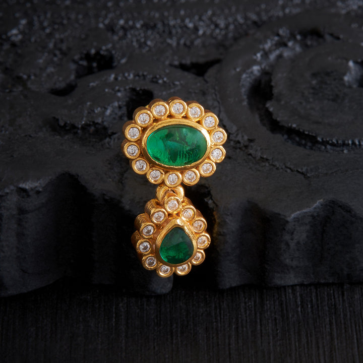 Aakruthi Drops Stone Danglers