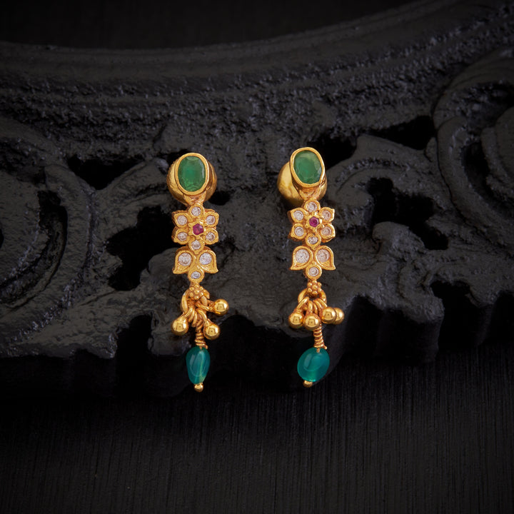 Vana Mallika Stone Danglers