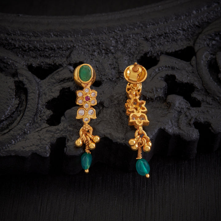 Vana Mallika Stone Danglers