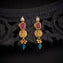 Shri-Vara Drops Temple Danglers