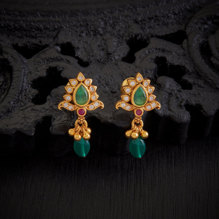 Panna Kamal Stone Studs