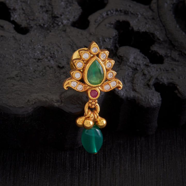 Panna Kamal Stone Studs