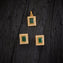 Recta-Green Pendant Set