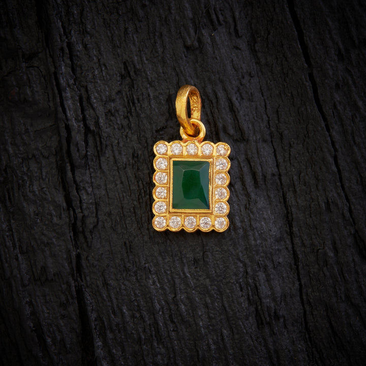 Recta-Green Pendant Set
