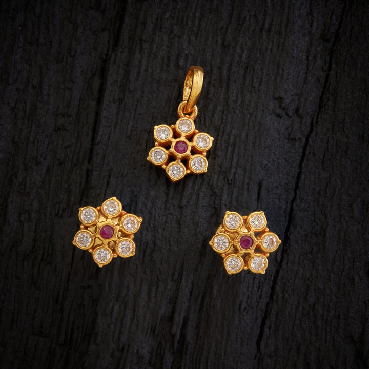 Florisa Stone Pendant Set