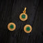 Navilu Charm Stone Pendant Set