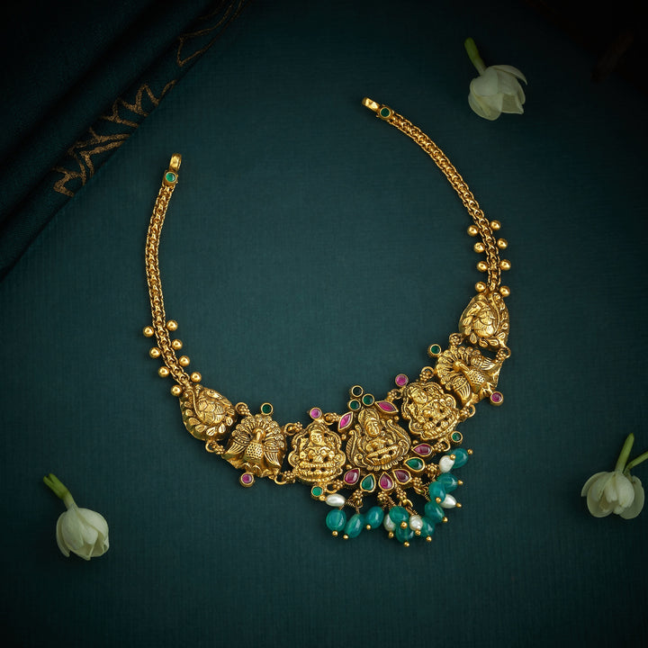 Hemamalini Temple Necklace