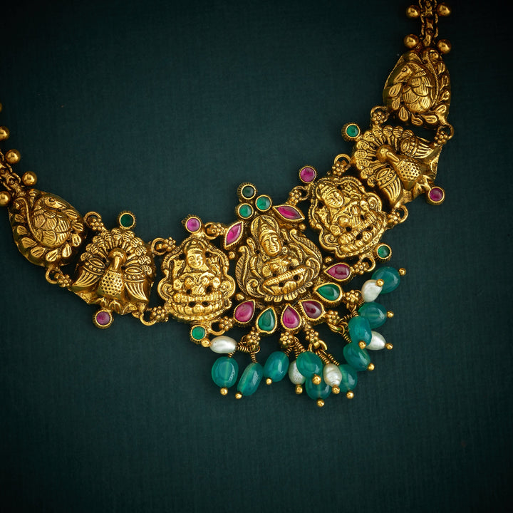 Hemamalini Temple Necklace