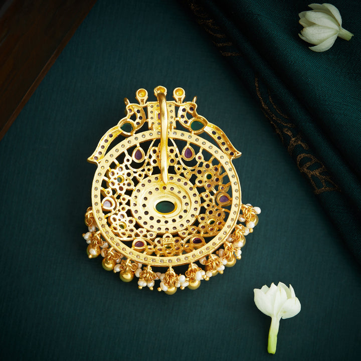 Rajratna-Mor Stone Pendant