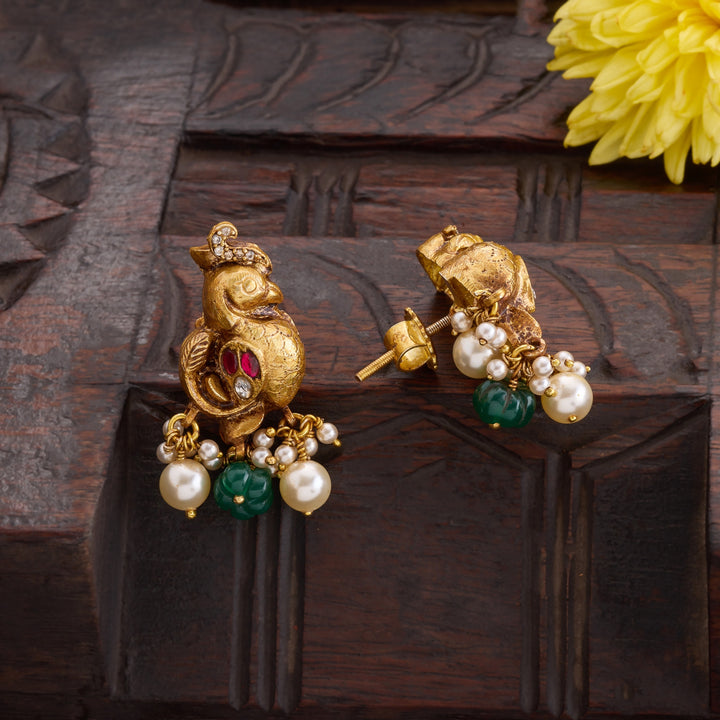 Mayura Jhari Studs