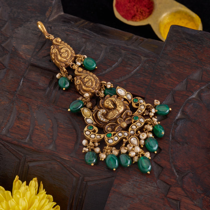 Morini Nakshi Maang Tikka