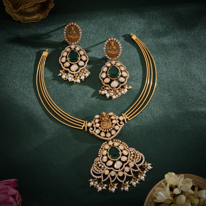 Wealtha Devi Kanthi Set