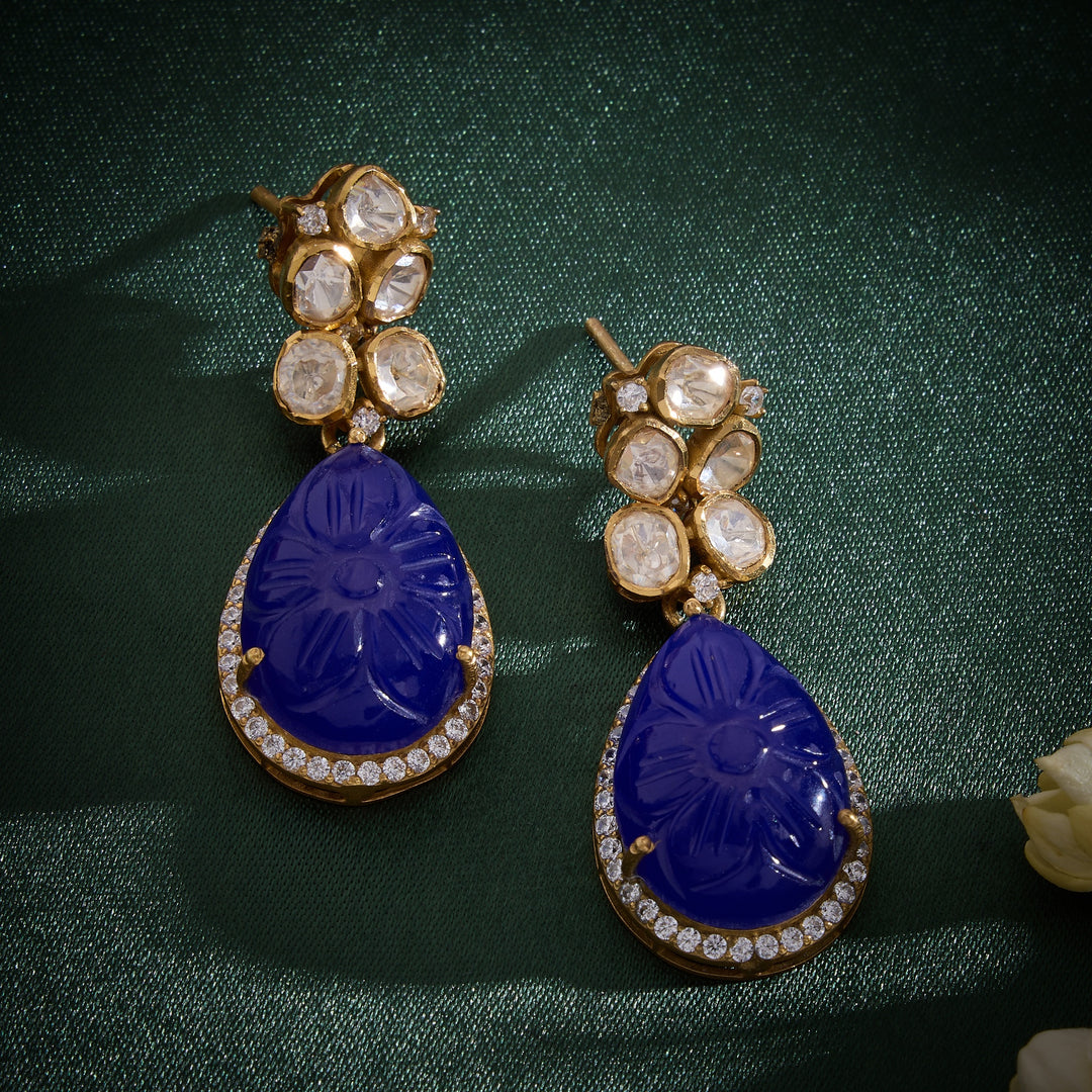 Safira-Pear Necklace Set