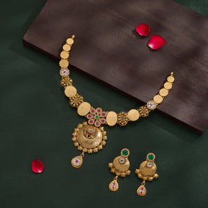 Phoolrekha Necklace Set