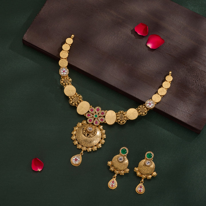 Phoolrekha Necklace Set