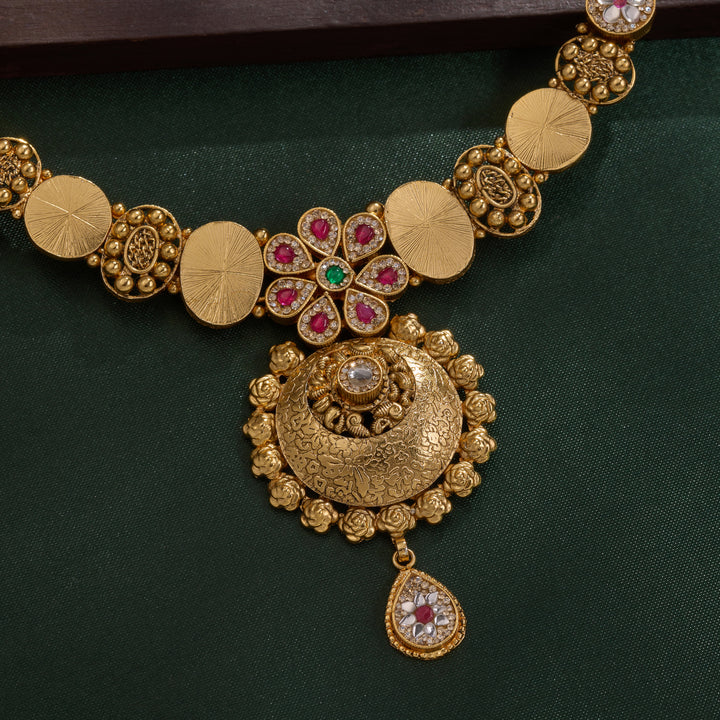 Phoolrekha Necklace Set