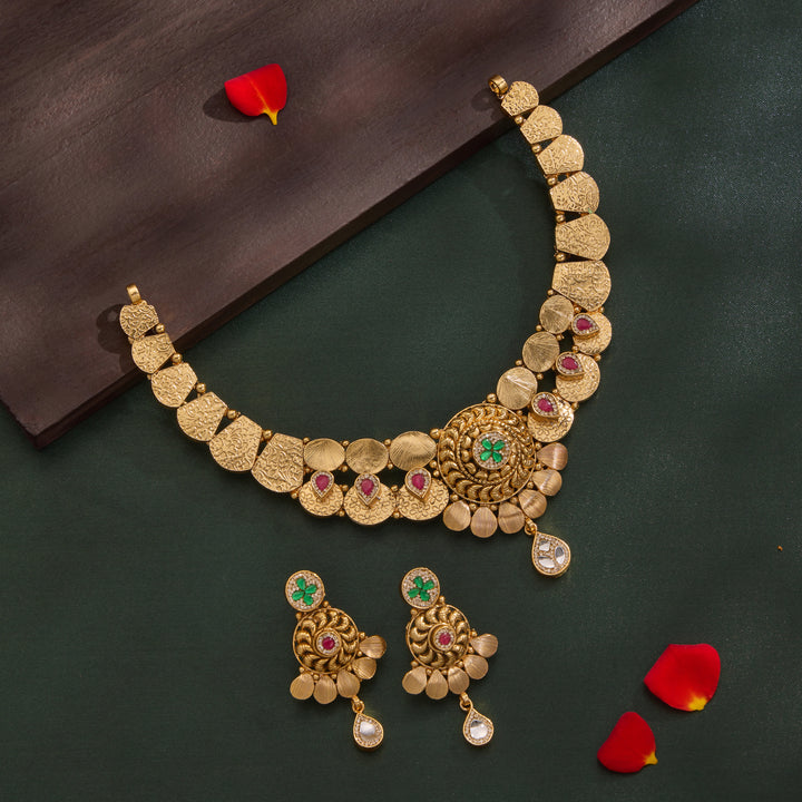 Antique Kalpana Necklace Set