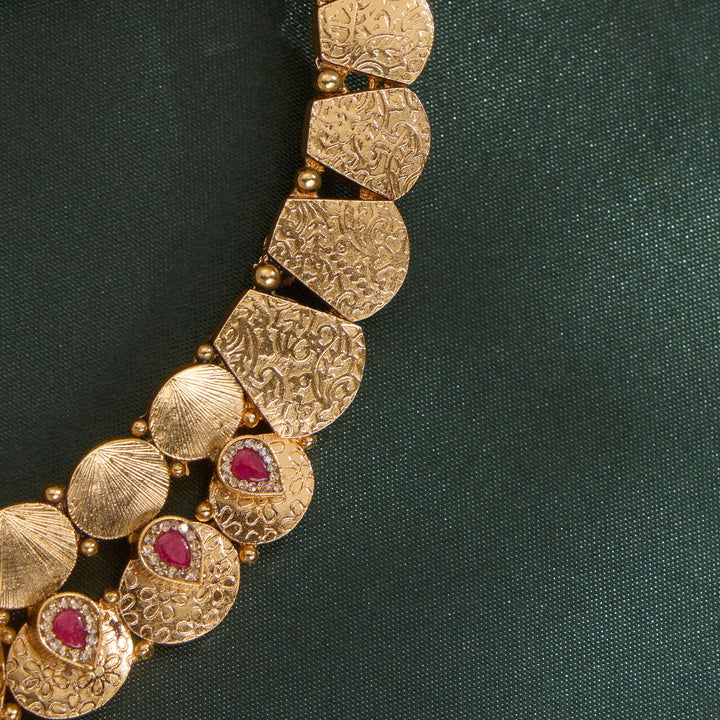Antique Kalpana Necklace Set