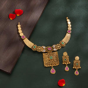 Squarika Necklace Set