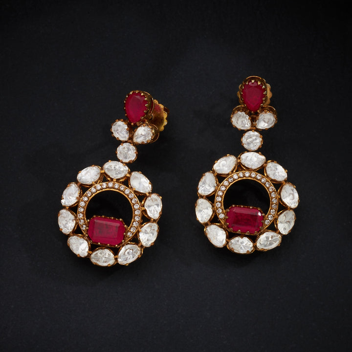 Ruby Victorian Necklace Set