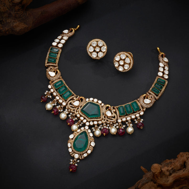 Jade Victorian Necklace Set