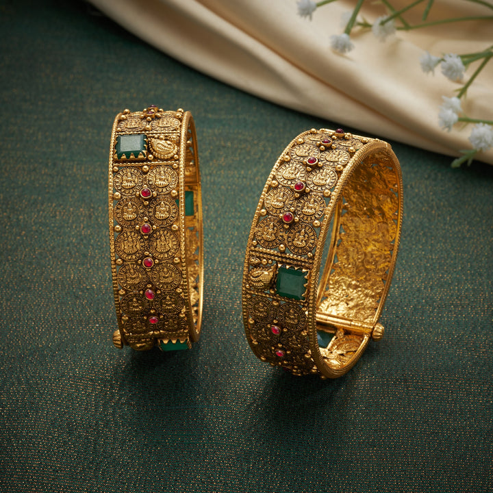 Mani Kaasu Temple Bangles