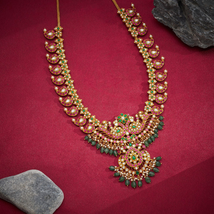 Moravallika Kundan Necklace
