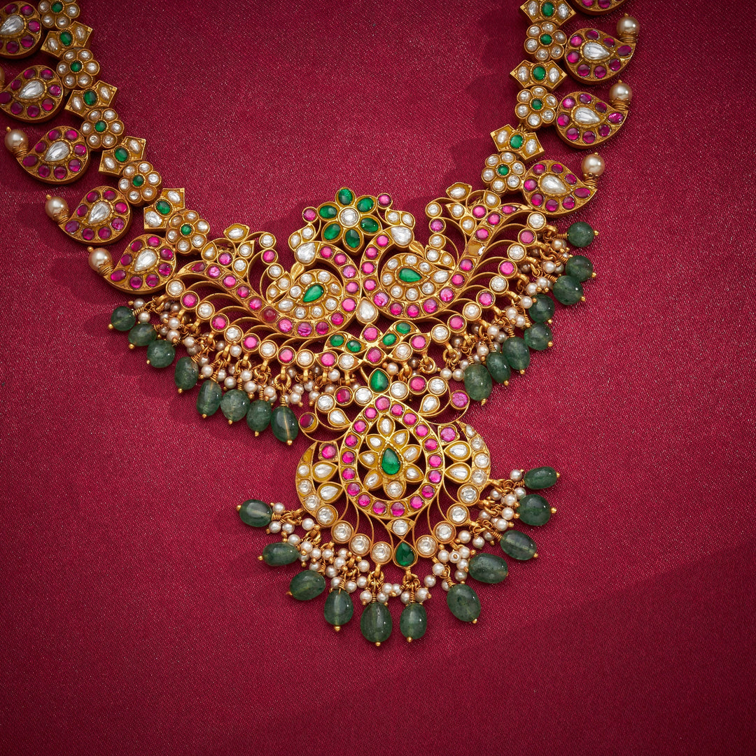 Moravallika Kundan Necklace
