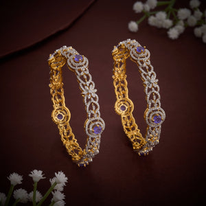 Violet Rani CZ Bangles