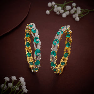 Ovalia-CZ Bangles