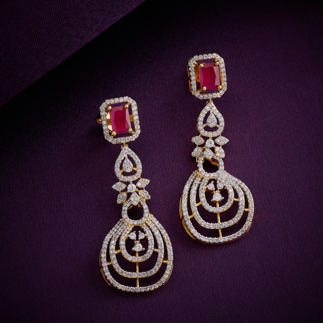 Rectapearelle Cz Necklace Set