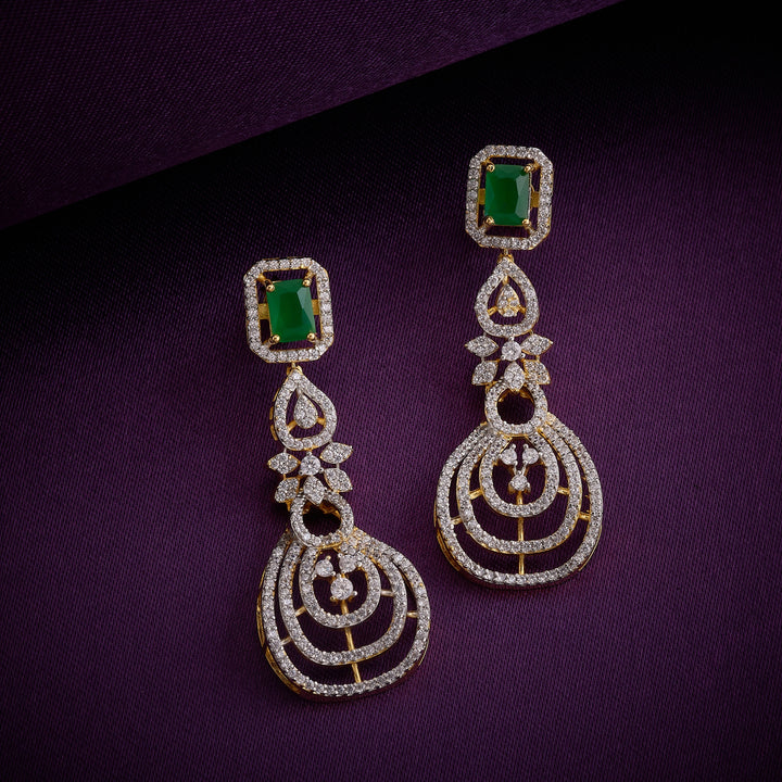 Rectapearelle Cz Necklace Set
