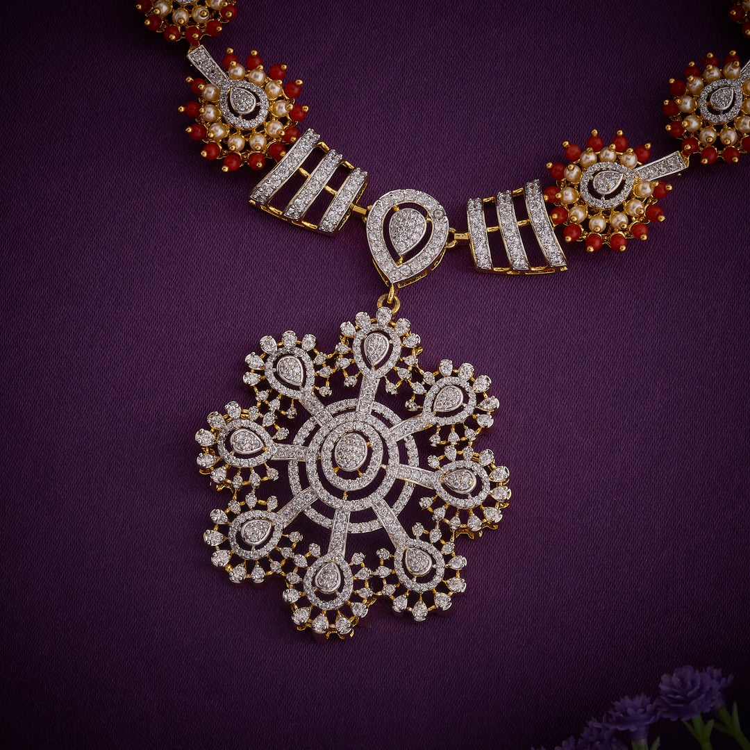 Florina-CZ Necklace Set