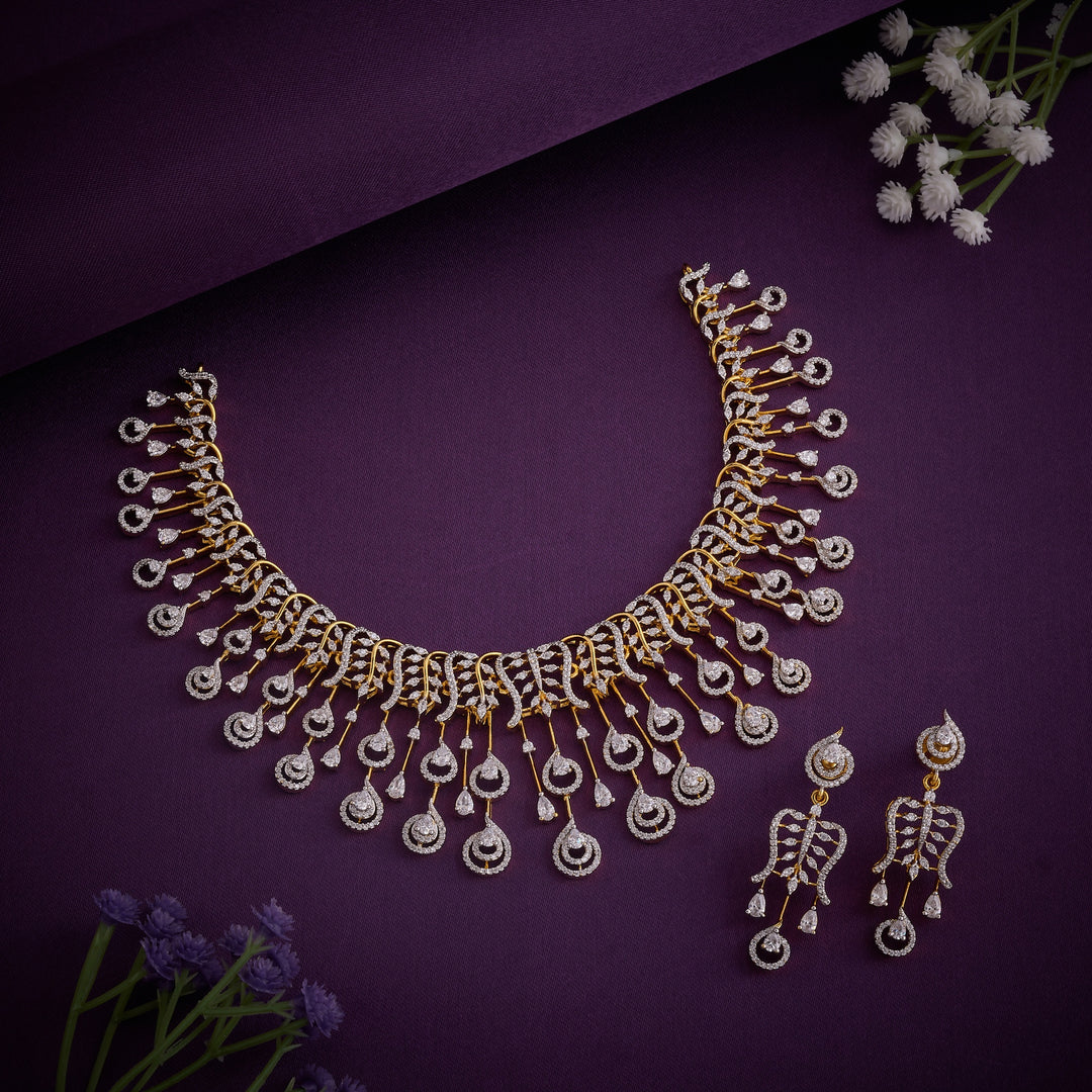 CZ Elegance Necklace Set
