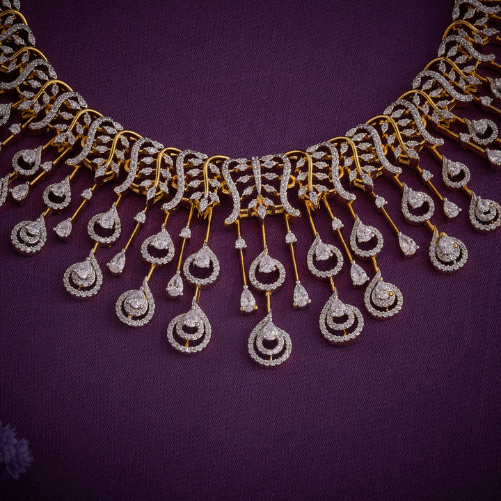 CZ Elegance Necklace Set