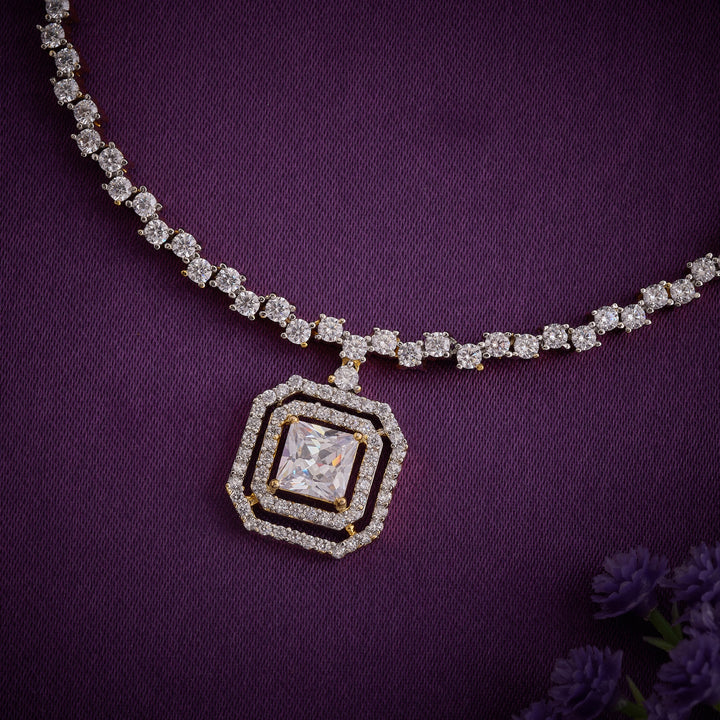 Moonlight CZ Necklace Set