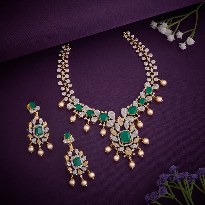 Verdoria-CZ Necklace Set