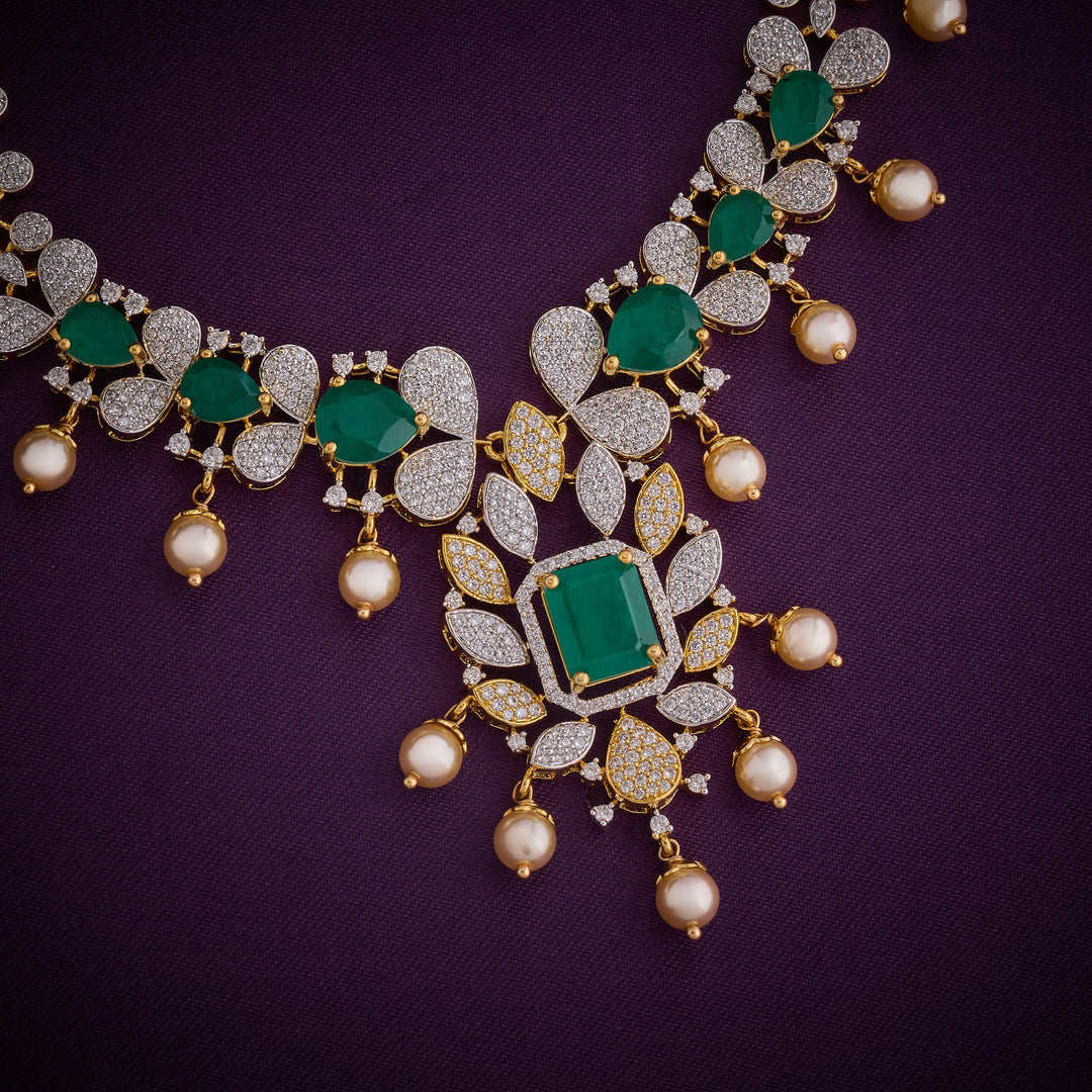 Verdoria-CZ Necklace Set