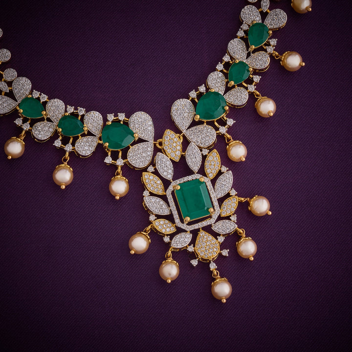 Verdoria-CZ Necklace Set
