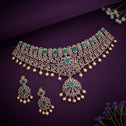Emerald CZ Choker Set