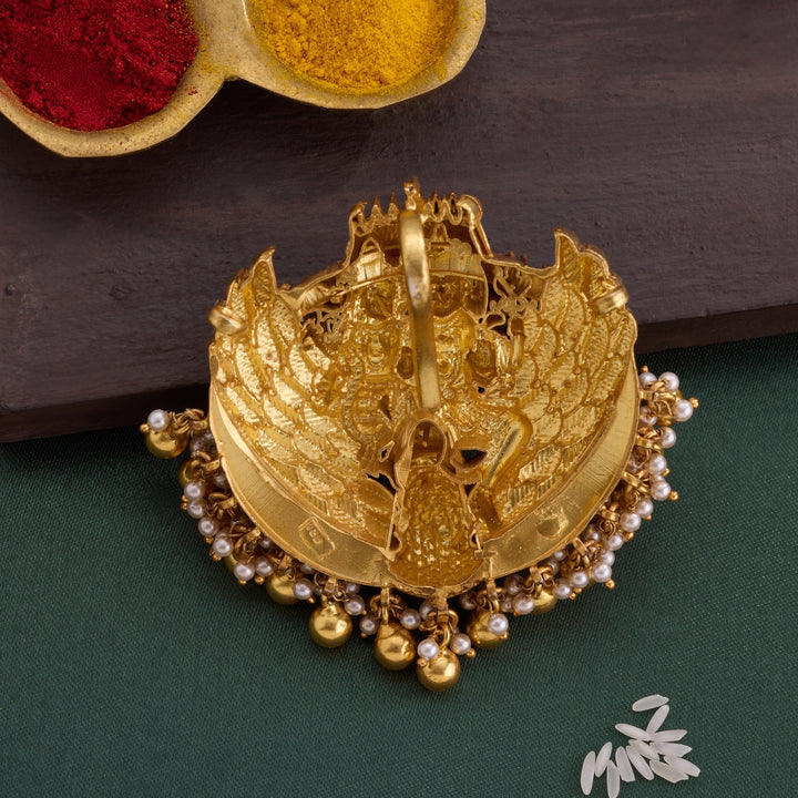 Shiv-Shakti Jadau Pendant