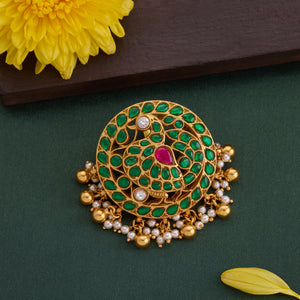 Mayuraharini Kundan Pendant