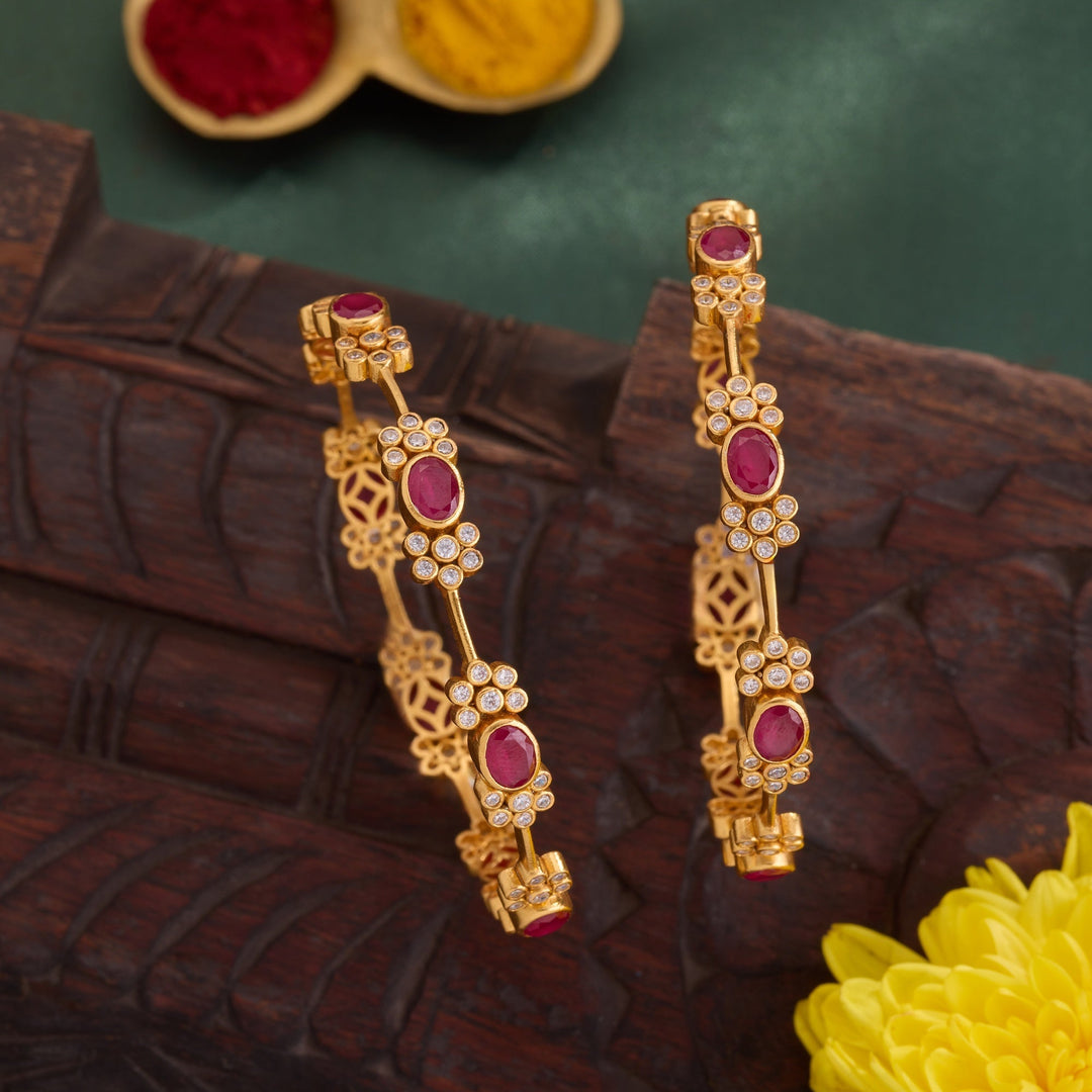 Phool of Oval Bangles