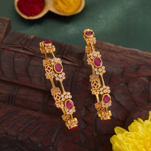 Phool of Oval Bangles