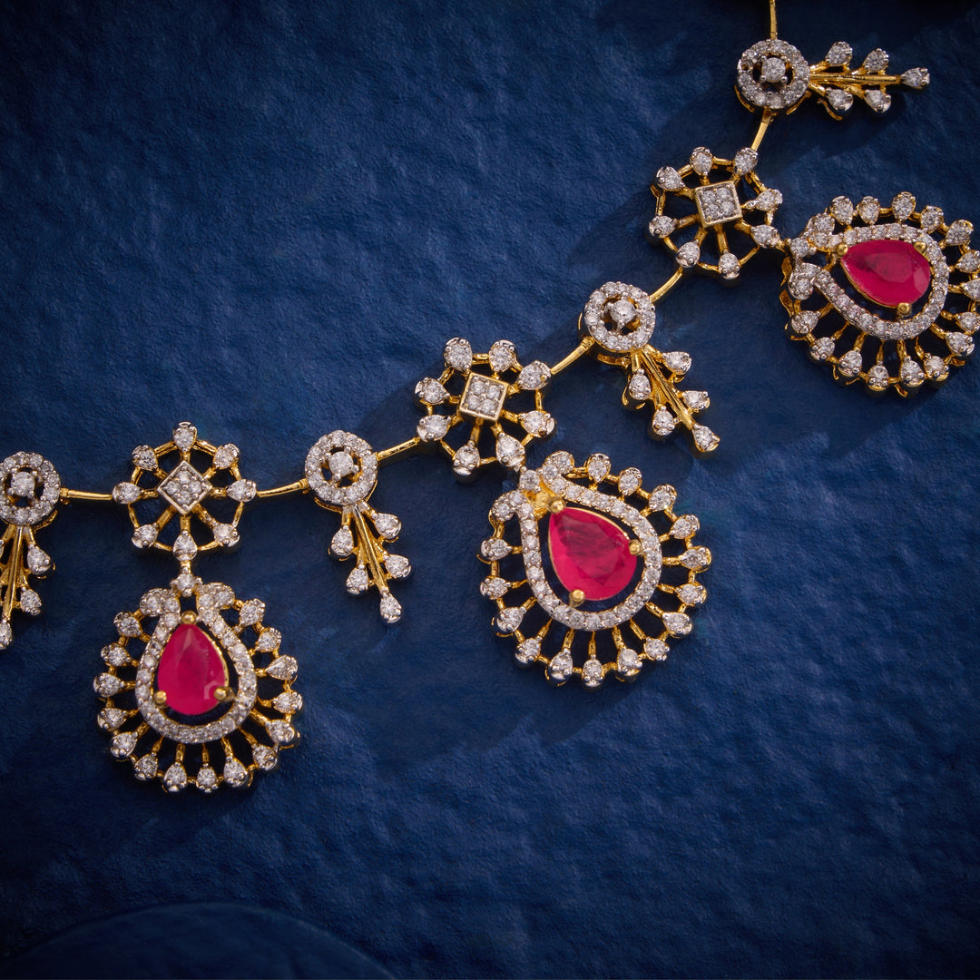 Rosavine CZ Necklace