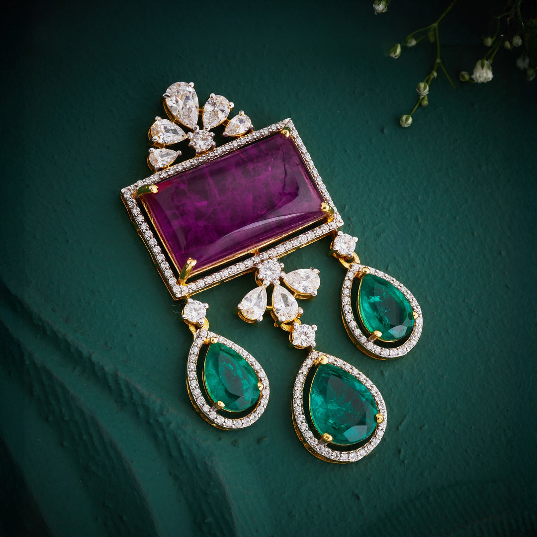 Heart of Topaz Pendant