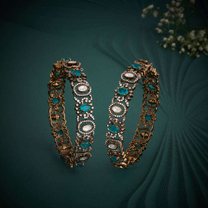 Floral Cameo Bangle