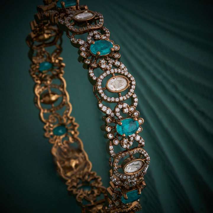 Floral Cameo Bangle