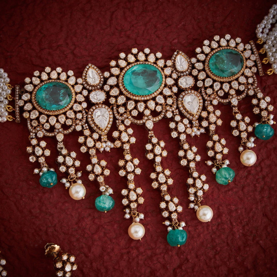MoissMoti Vilasa Choker Set