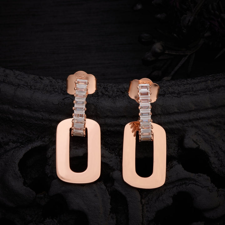 Blush Frame Danglers